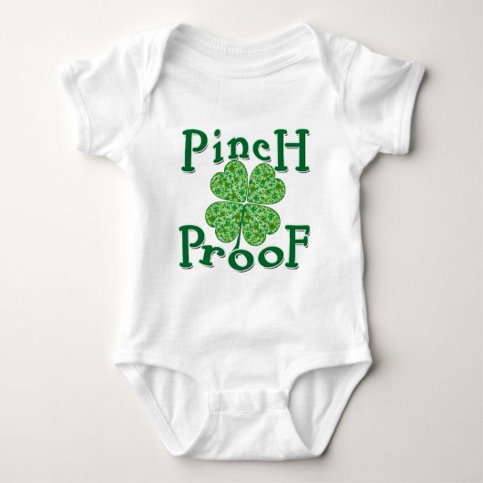 Body PINCH PROOF avec T-shirt irlandais Shamrock (Devant)