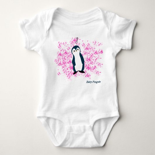 Body Pingouin de bébé confondu | Bodysuit bébé (Devant)