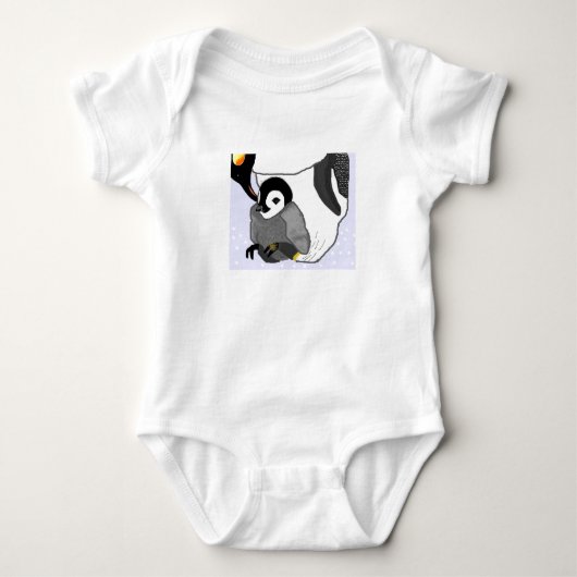 Body Pingouin de mère et de bébé (Devant)