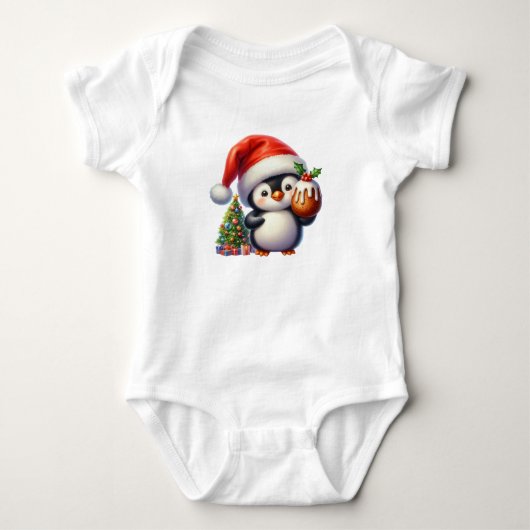 Body Pingouin de Noël (Devant)