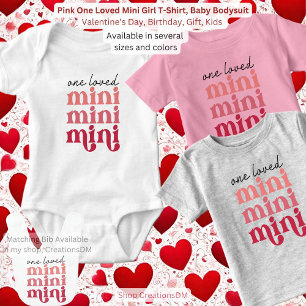 Body Pink One Loved Mini Girl