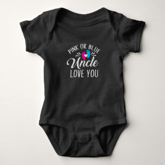 Body Pink or blue Uncle loves you