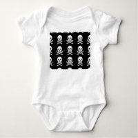 Pirate Skuls Crossbones Motif sans couture