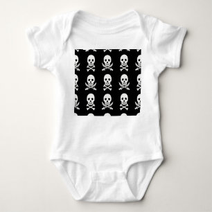 Body Pirate Skuls Crossbones Motif sans couture