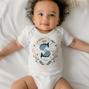 Body Pisces Baby Outfit - Dreamy Fish Zodiac Sign