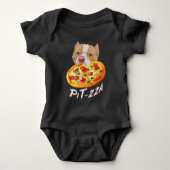 Body Pit-zza ! T-shirt Pit Bull & Pizza (Devant)