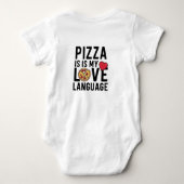 Body Pizza est ma langue d'amour (Dos)