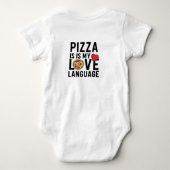 Body Pizza est ma langue d'amour (Dos)