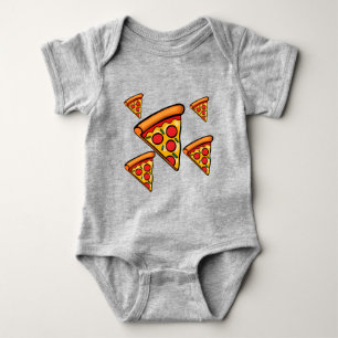 Body Pizza Friday Design - Bodysuit Baby Jersey