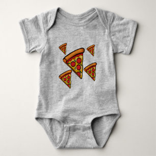 Body Pizza Friday Design - Bodysuit Baby Jersey