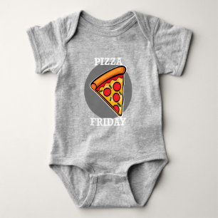 Body Pizza Friday Design - Bodysuit Baby Jersey