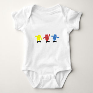 Body Planchiste androïde coloré multi
