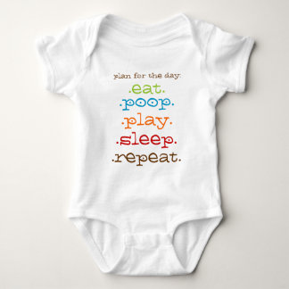 Body Plans de bébé : Mangez, dunette, sommeil, répétez