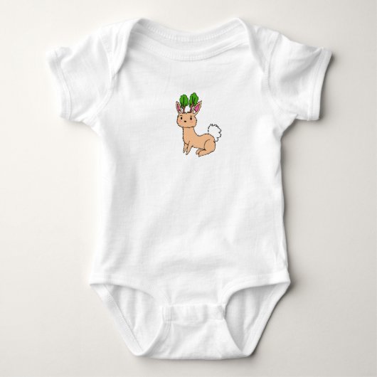 Body Plante Bébé Jackalope Top (Devant)