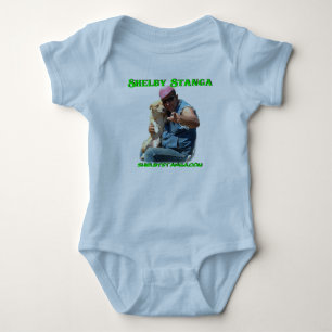 Body Plante grimpante de bébé bleu de Shelby Stanga