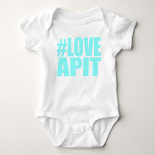 Body Plante grimpante de bleus layette de #LOVEAPIT