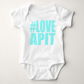 Body Plante grimpante de bleus layette de #LOVEAPIT