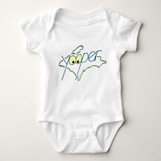 Body Plante grimpante infantile de Yooper - fierté de (Devant)