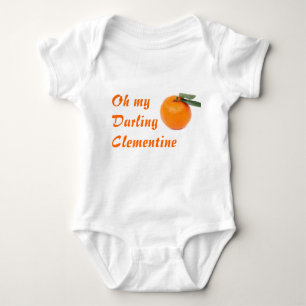 Body plante grimpante infantile d'onsie de clémentine