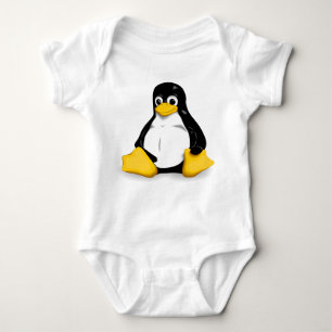 Body Plante grimpante organique de bébé de Linux Tux