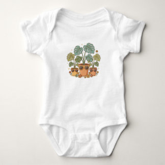 Body Plantes Rétro Maman Illustration de plante Monster