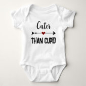 Body Playful “Cuter Than Cupid” Baby Bodysuit  (Devant)