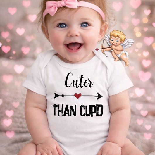 Body Playful “Cuter Than Cupid” Baby Bodysuit 