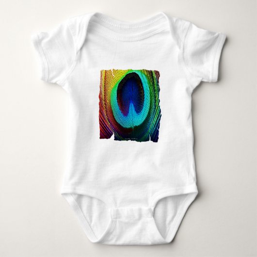 Body Plume de paon vibrant (Devant)