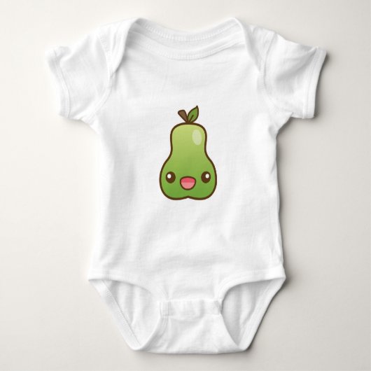 Body Poire Kawaii Joyeuse (Devant)