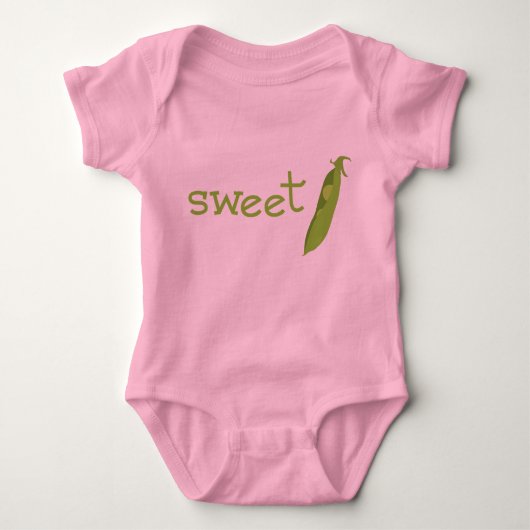 Body Pois doux rose Onsie (Devant)