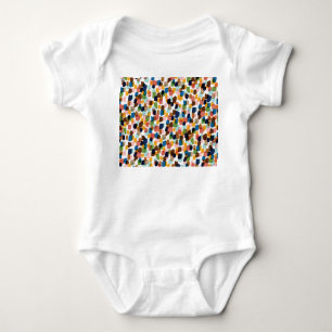 Body Pois : Peinture à main multicolore.