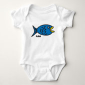Body Poisson bleu (Devant)