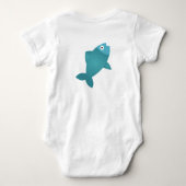 Body Poisson compté Bébé Creeper (Dos)