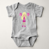 Body Pom-Pom Girls, Jolie Fille, Cheveux Blonds, Cheerl (Devant)