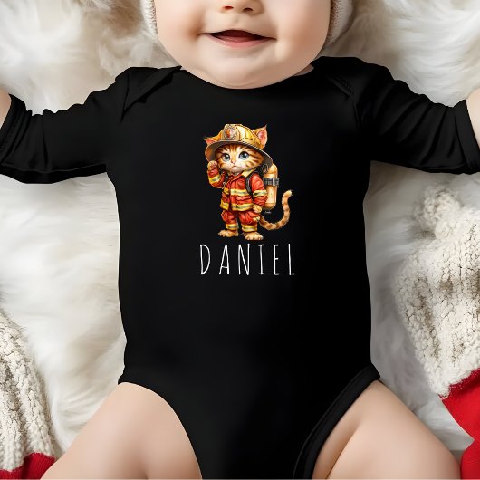 Body Pompier Kitten mignon pompier