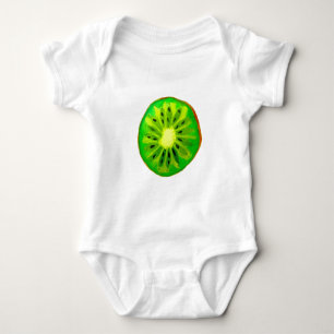 Body Pop art vif kiwi fruit original aquarelle