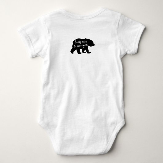 Body Portez Silhouette Nice à vous rencontrer (Dos)