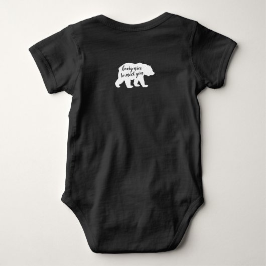 Body Portez Silhouette Nice à vous rencontrer (Dos)