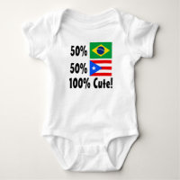 Portoricain du Brésilien 50% de 50% 100% mignon