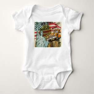 Body Poster de voyage new-yorkais vintage.