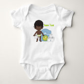 Body Potty Training #3 maillot de bébé (Devant)