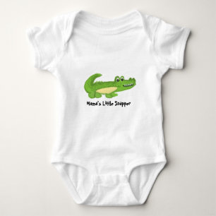 Body pour bébé Alligator Mignon Sourire