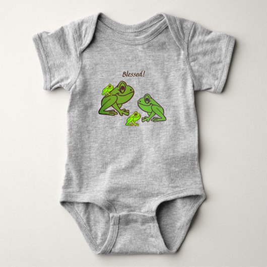 Body pour bébé Frog Fun (Devant)