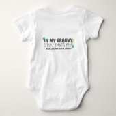 Body pour bébé garçon Funny Groovy Stinky Pants Er (Dos)