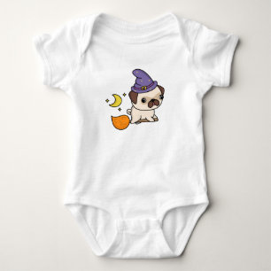 Body pour bébé Puggy sorcière