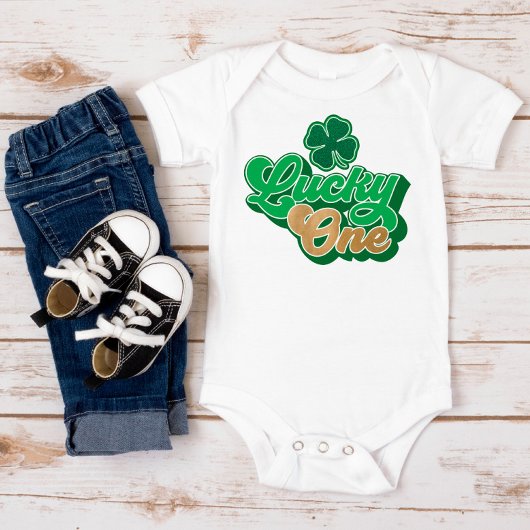 Body pour bébé St. Patrick's Day Chanceux