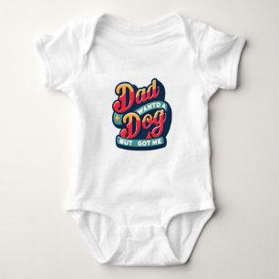 Body pour enfants avec une inscription amusante