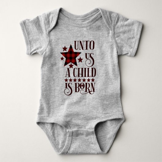 Body Pour nous un enfant est né Noël Plaid (Devant)