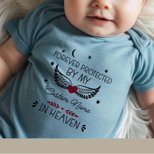 Body Pour Toujours Protégé Par Mon Nom Personnalisé Dan