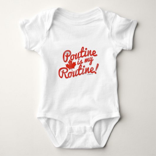 Body Poutine est ma routine (Devant)